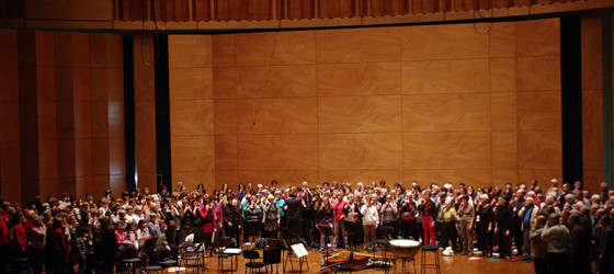 Mozart, la nuit - répétition des chorales - Grenoble