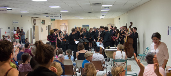 Mozart, la nuit - Hôpital La Tronche 13.06.14
©Gérard Vinel