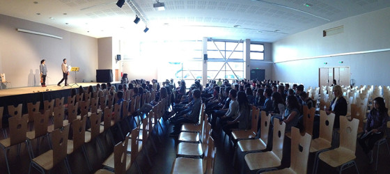 Duos de violons - Collège La Salle Grenoble 23.05.14
©MDLG