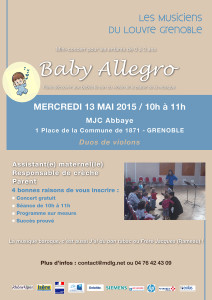 Babyallegro - 13 mai 2015