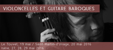 Violoncelles et guitare baroques