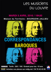 Affiche Correspondances Baroques © LMDL